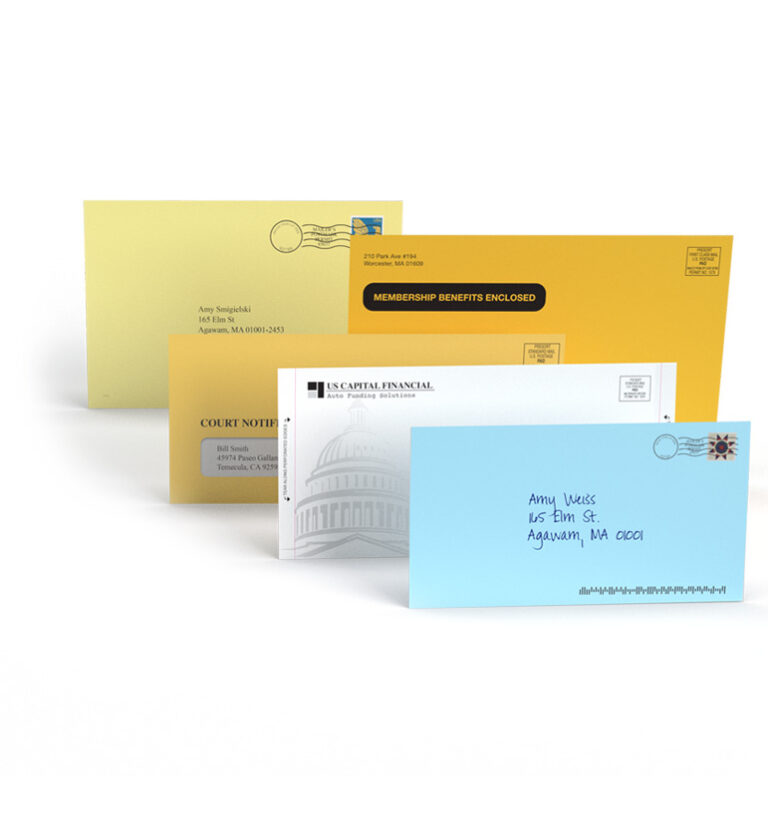 Hand addressed direct mail